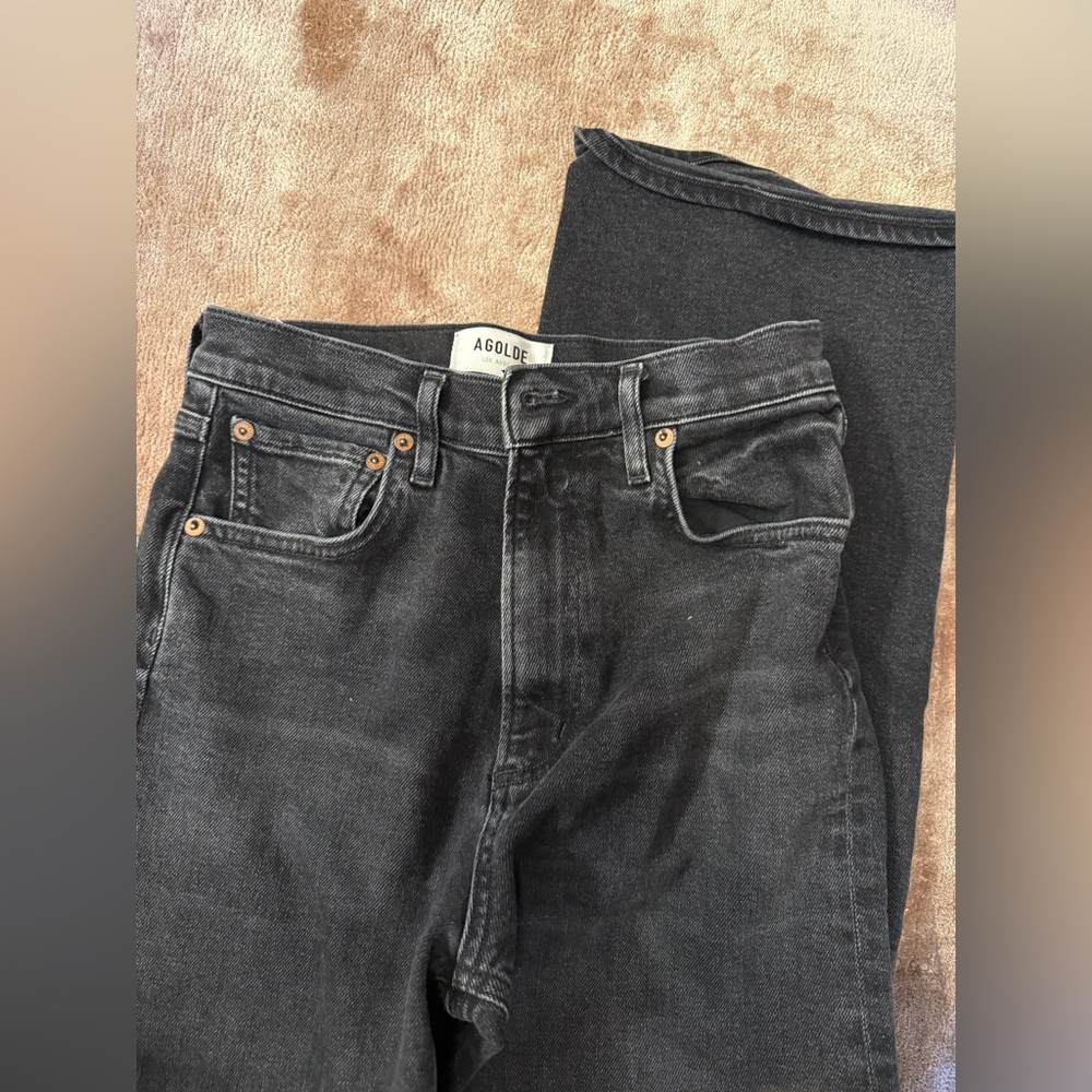 Agolde Ren Wide Leg Crop Jean